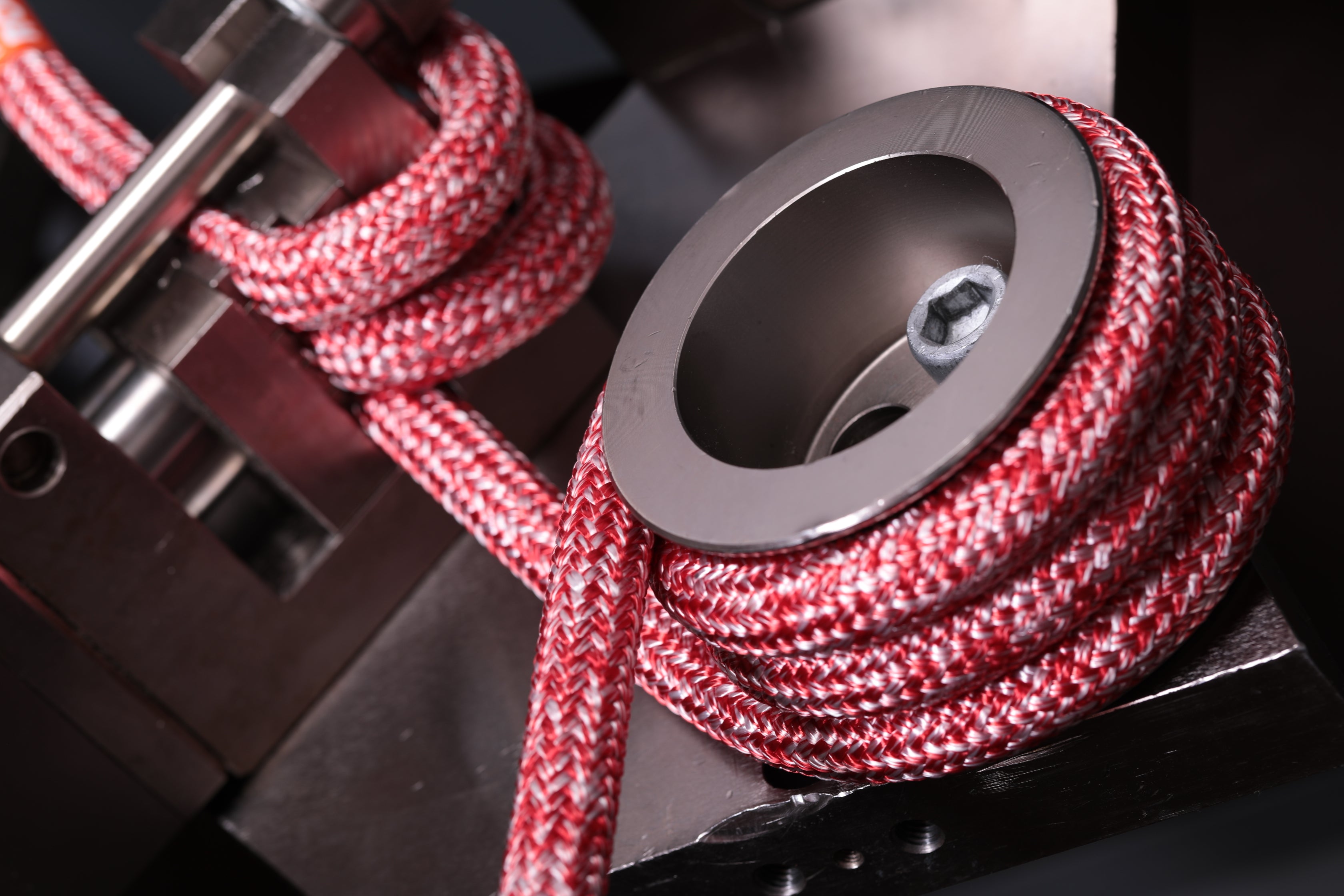 Kaya Ropes Factory Red White Rope Image