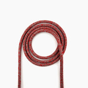Storm D Pro® Mix red and gray performance rope featuring a Dyneema® core with high-tenacity polyester cover for superior strength and low stretch.