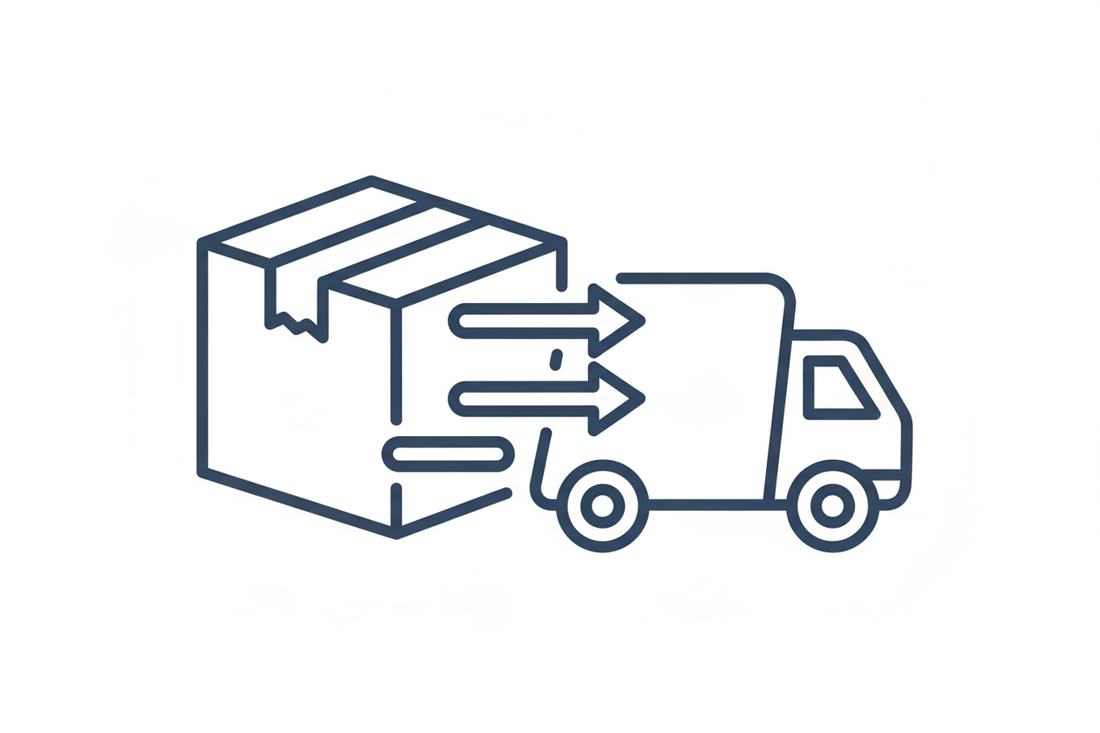 create a small image for showing shipping 